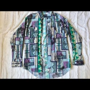 Vintage Wrangler Chief’s Head Button Down